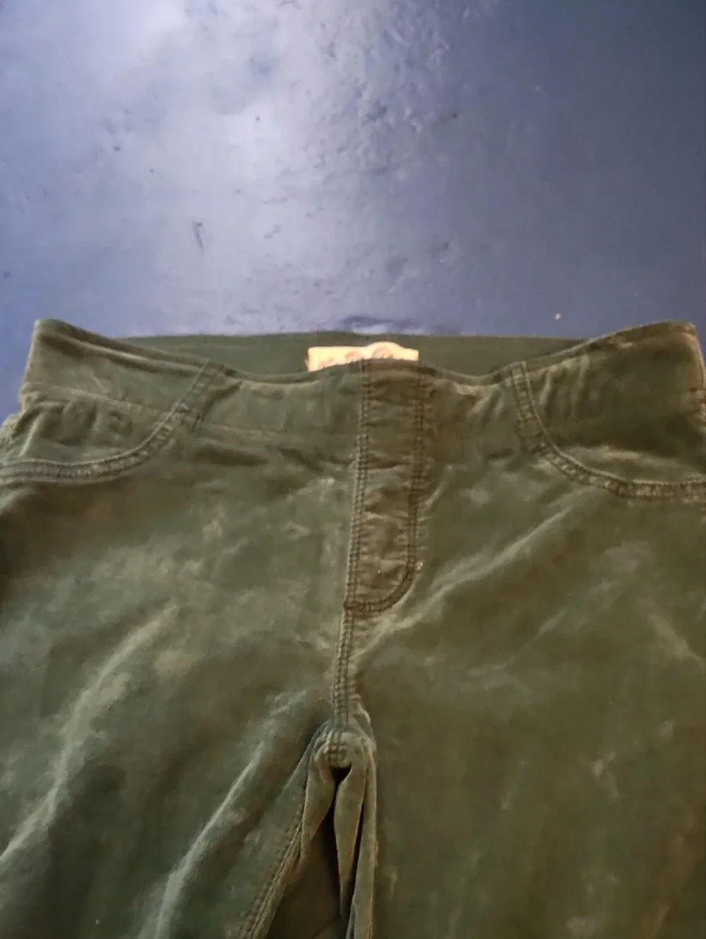 Free People Pine Needle Corduroy Pants in Deep Green